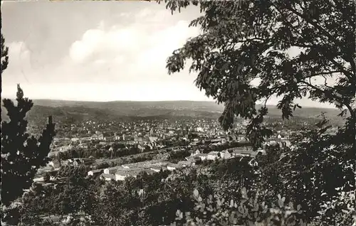 Pforzheim Blick vom Wartberg Kat. Pforzheim