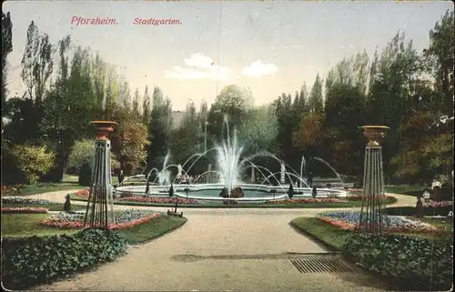 Pforzheim Stadtgarten Kat. Pforzheim