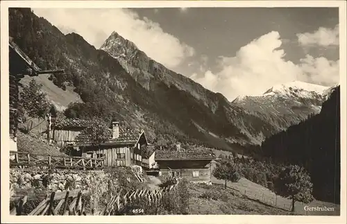 Gerstruben Gerstruben mit Hoefats und Rauheck Kat. Oberstdorf