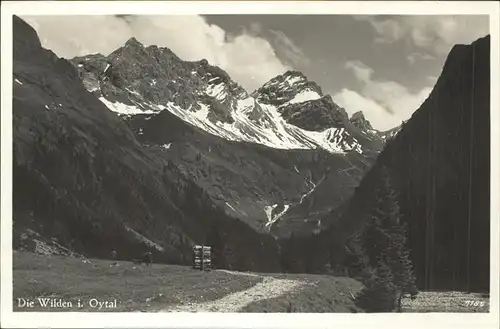 Oytal Die Wilden im Oytal Kat. Oberstdorf