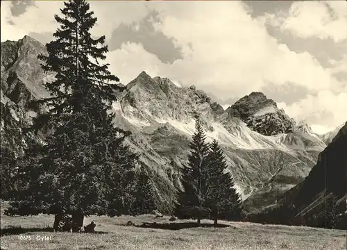 Oytal Oytal Talschluss bei Oberstdorf Kat. Oberstdorf