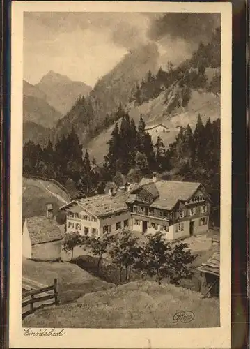 Einoedsbach Gasthaus und Pension Einoedsbach Kat. Oberstdorf