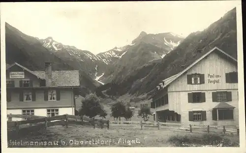 Spielmannsau Pension Berghof Kat. Oberstdorf