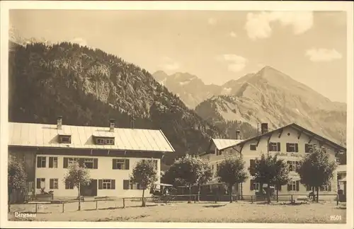 Birgsau Gasthof Birgsau mit Alpenpanorama Kat. Oberstdorf