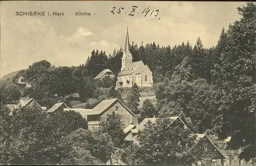 Schierke Harz Kirche / Schierke Brocken /Harz LKR