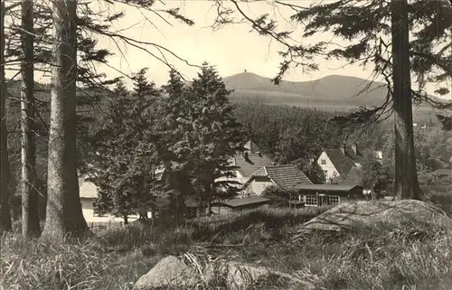 Schierke Harz Blick vom Wurmberg / Schierke Brocken /Harz LKR