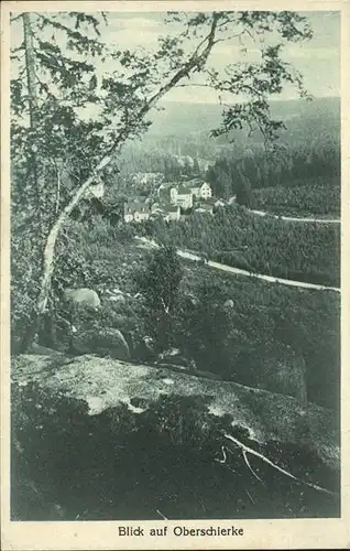 Schierke Harz Blick auf Oberschierke / Schierke Brocken /Harz LKR