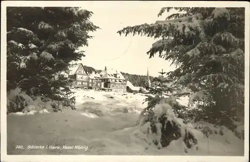 Schierke Harz Hotel Koenig / Schierke Brocken /Harz LKR