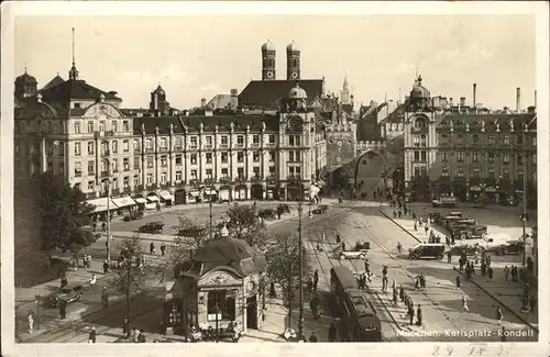 Muenchen Karlsplatz Rondell Kat. Muenchen