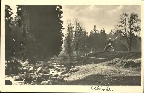 Schierke Harz Abend an der kalten Bode / Schierke Brocken /Harz LKR