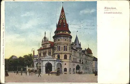 Muenchen Loewenbraeukeller Kat. Muenchen