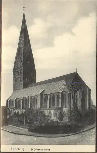 Lueneburg St Johanniskirche Kat. Lueneburg