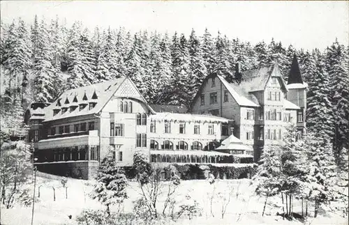 Schierke Harz Kyffhaeuser Erholungsheim / Schierke Brocken /Harz LKR