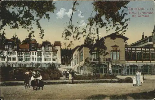 Schierke Harz Hotel Fuerstenhoeh mit Kurhaus / Schierke Brocken /Harz LKR