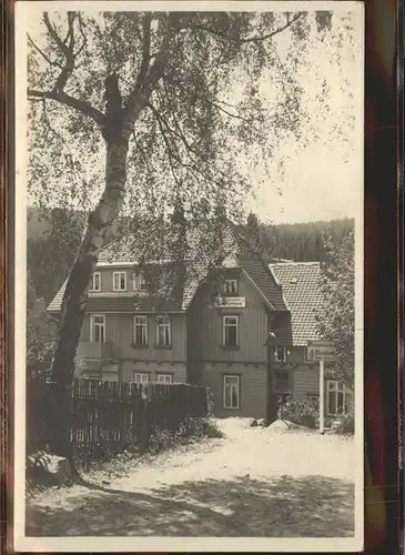 Schierke Harz Fremdenheim Waldburg / Schierke Brocken /Harz LKR