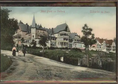 Schierke Harz Hotel Fuerst zu Stolberg / Schierke Brocken /Harz LKR