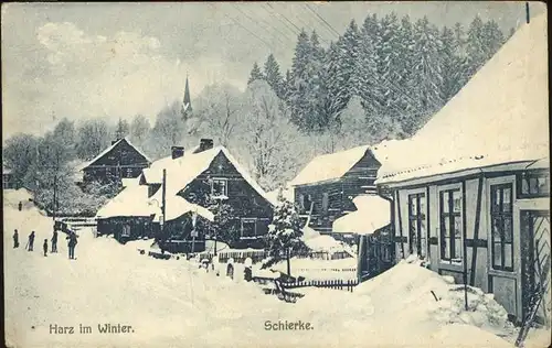 Schierke Harz Harz im Winter / Schierke Brocken /Harz LKR