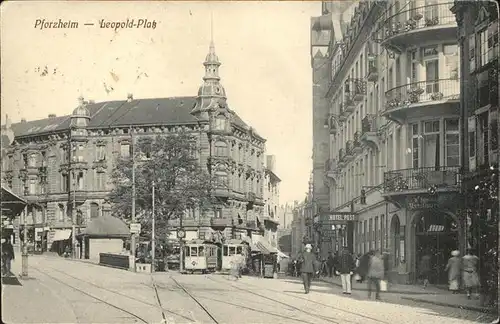 Pforzheim Leopold Platz Kat. Pforzheim