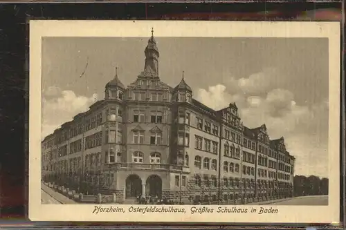 Pforzheim Osterfeldschulhaus Kat. Pforzheim