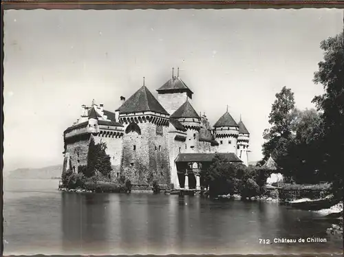 Chillon Chateau Kat. Montreux