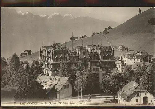 Les Avants Le Grand Hotel des Avants Kat. Les Avants