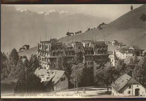 Les Avants Les Grand Hotel des Avants Kat. Les Avants