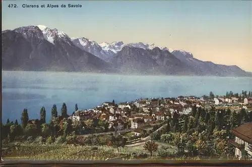 Clarens VD Alpes de Savoie Kat. Clarens