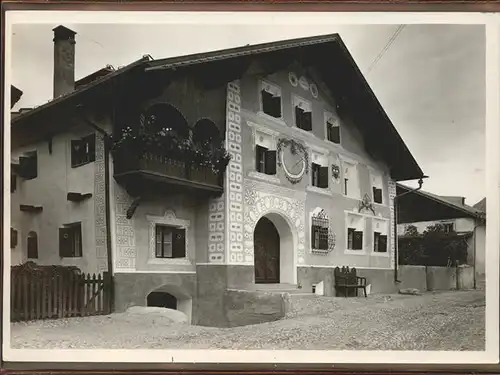 Schuls GR Engadinerhaus Kat. Scuol