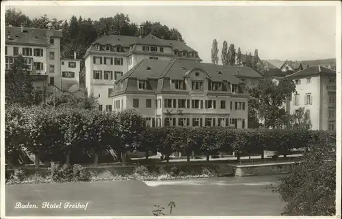 Baden AG Hotel Freihof Kat. Baden