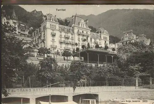 Territet Grand Hotel Kat. Territet