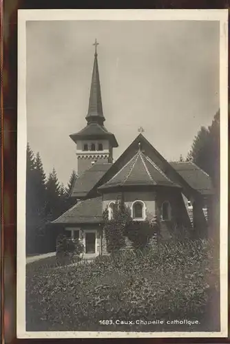 Caux VD Chapelle catholique / Caux /Bz. Vevey