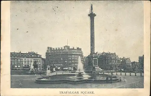 kk12067 Middlesbrough Trafalgar Square Kategorie. Middlesbrough Alte Ansichtskarten