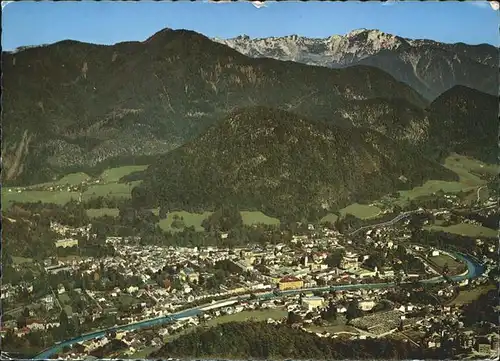 kk12204 Bad Ischl Salzkammergut Panorama Blick auf Trauntal und Hoellengebirge Kategorie. Bad Ischl Alte Ansichtskarten