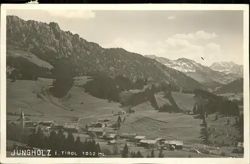 kk12464 Jungholz Tirol Panorama Kategorie. Jungholz Alte Ansichtskarten