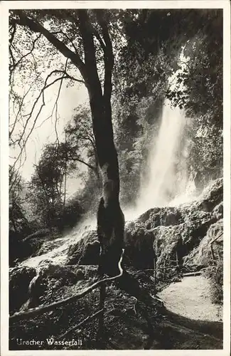 Bad Urach Wasserfall Kat. Bad Urach