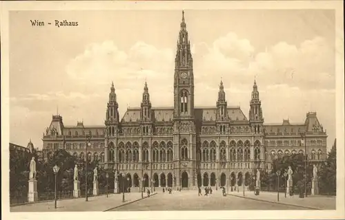 Wien Rathaus Kat. Wien