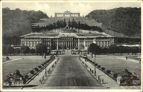 Wien Schlosspark Schoenbrunn Kat. Wien