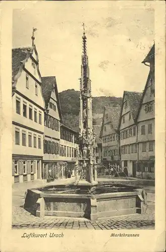 Bad Urach Marktbrunnen Kat. Bad Urach