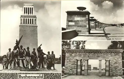 Weimar Thueringen Nationale Mahn  und Gedenkstaette Konzentrationslager Buchenwald / Weimar /Weimar Stadtkreis