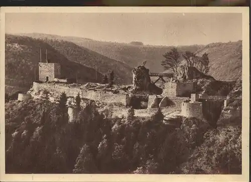 Geislingen Steige Burgruine Helfenstein Kat. Geislingen an der Steige