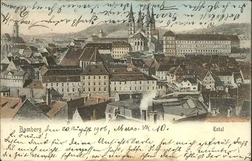 Bamberg Teilansicht Dom Kat. Bamberg