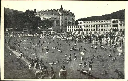 Baden Wien Thermal Strandbad Kat. Baden