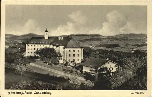 Lindenberg Allgaeu Genesungsheim Kat. Lindenberg i.Allgaeu