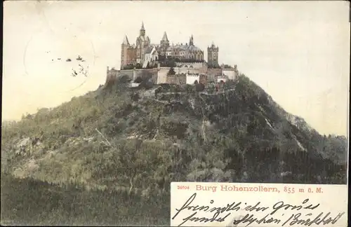 Hechingen Burg Hohenzollern Kat. Hechingen