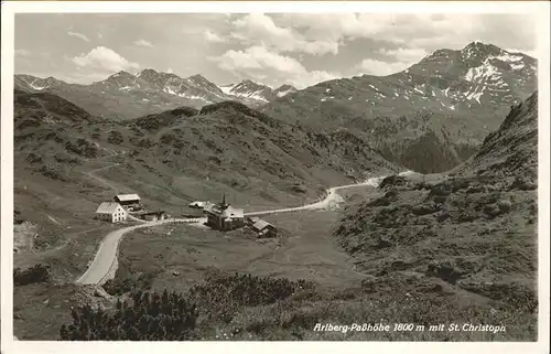 St Christoph Arlberg Arlberg Passhoehe Gasthof Arlberghoehe / St. Anton am Arlberg /Landeck