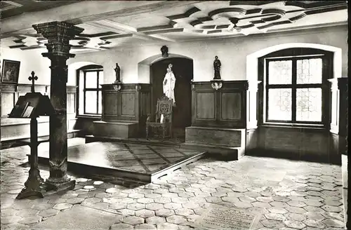 Cham ZG Kloster Frauenthal Kapitelsaal Kat. Cham