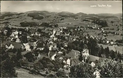 Teufen Mittelland Panorama Kat. Teufen