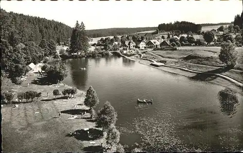 Friedenweiler Teilansicht Strandbad Kat. Friedenweiler