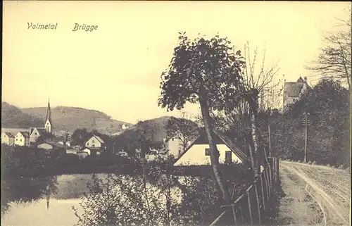 Bruegge Westfalen Ortspartie Volmetal Kat. Luedenscheid