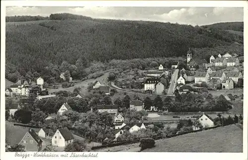 Winkhausen Bruegge Westfalen Panorama Loesenbachtal